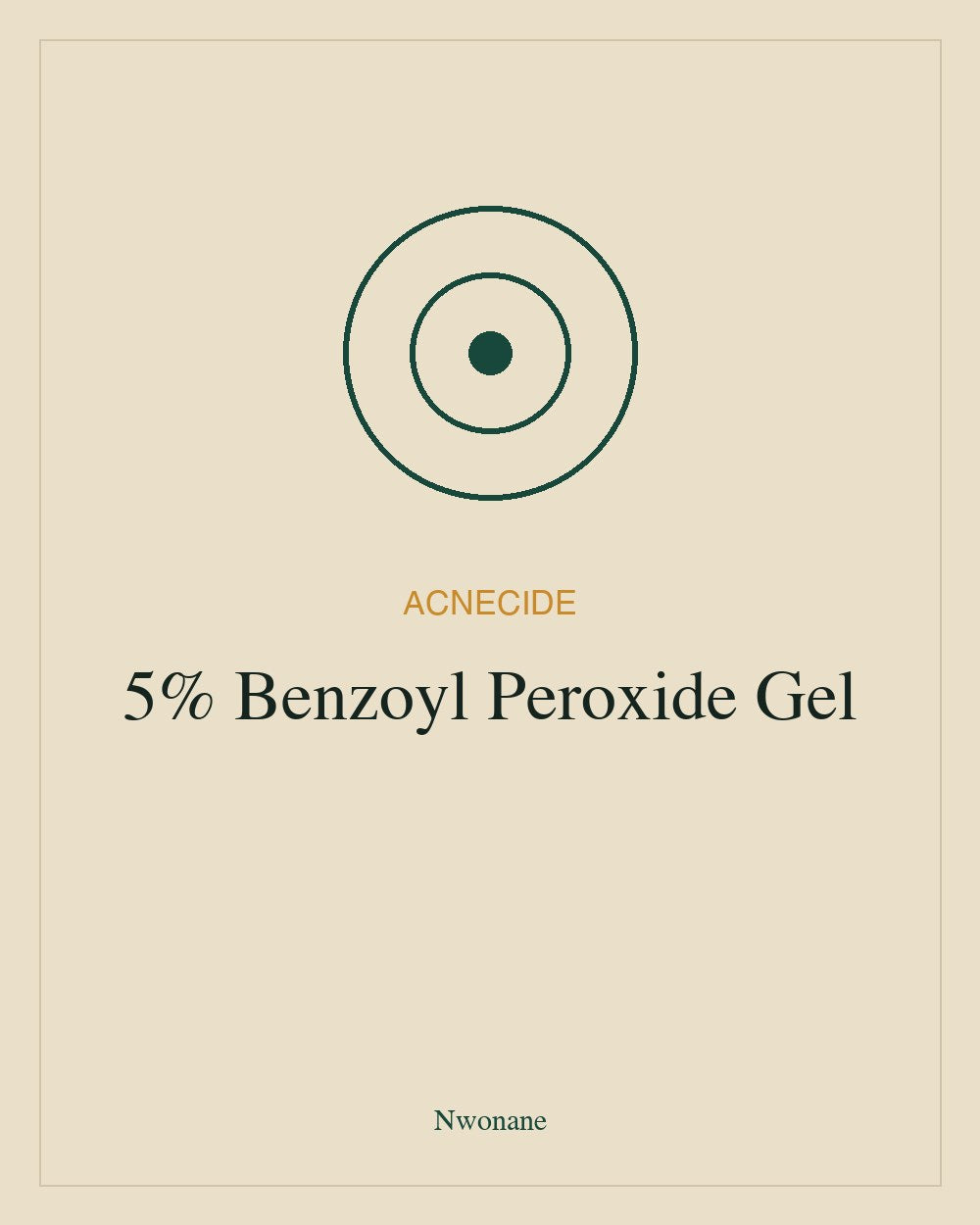 Acnecide 5% Benzoyl Peroxide Gel